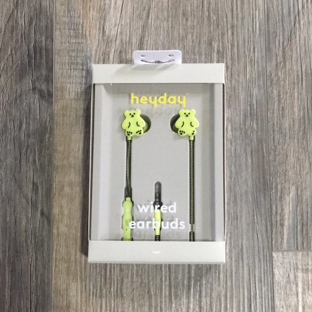 Heyday Wired Earbuds - Green